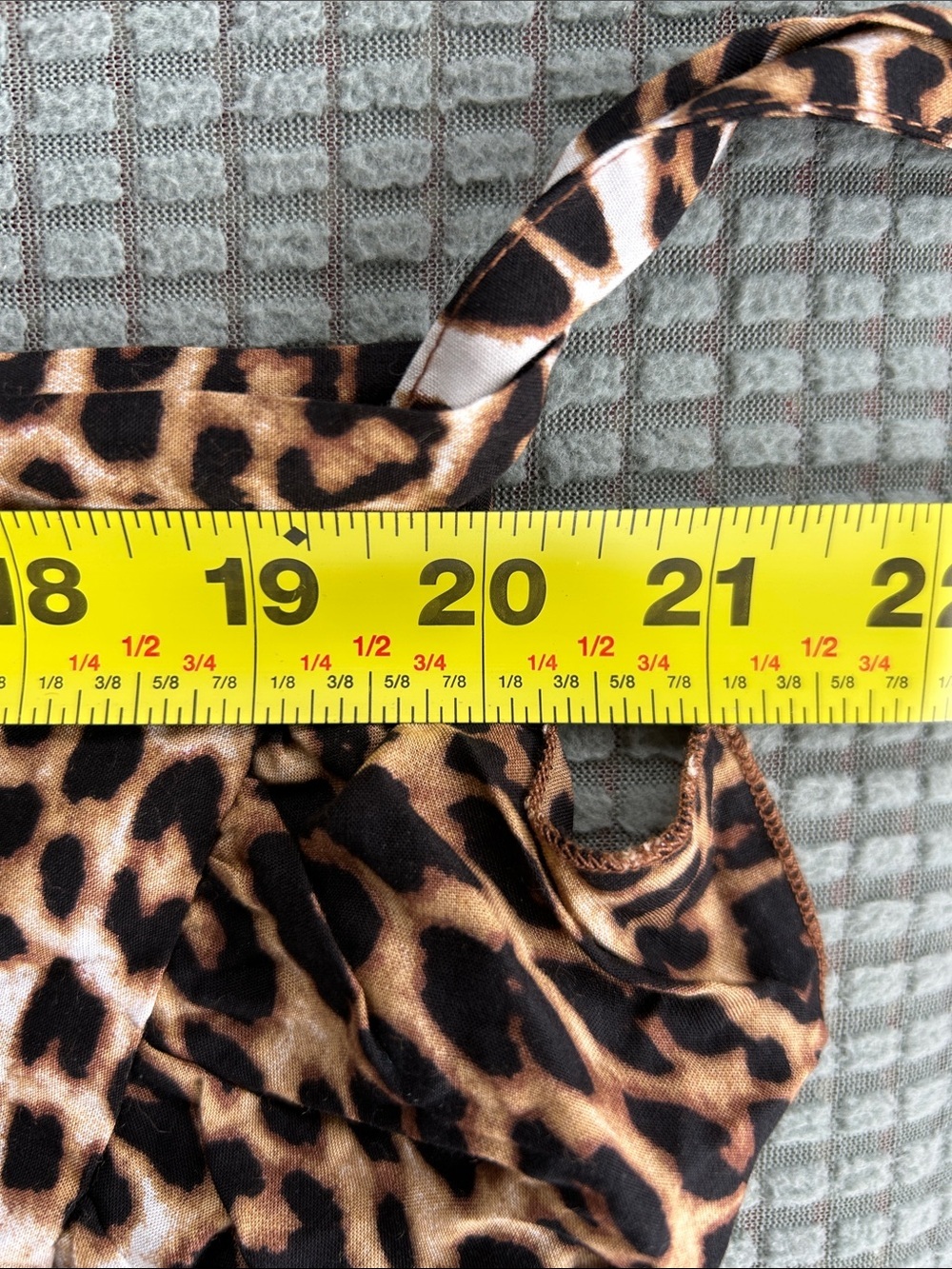 Leopard Print Wrap Skirt - beachwear - Picture 3 of 6